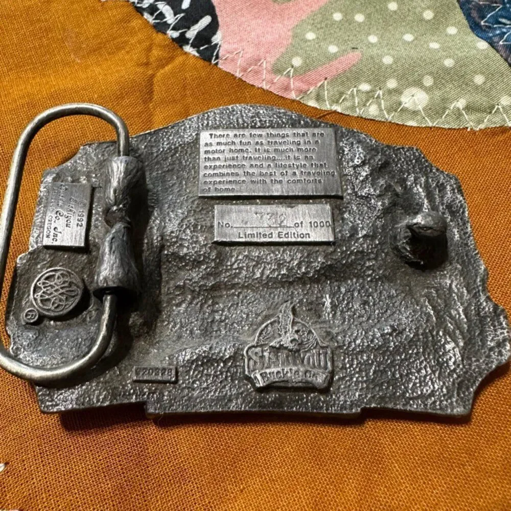 Thousand Trails Buckle numbered 732 of 1000 Vintage